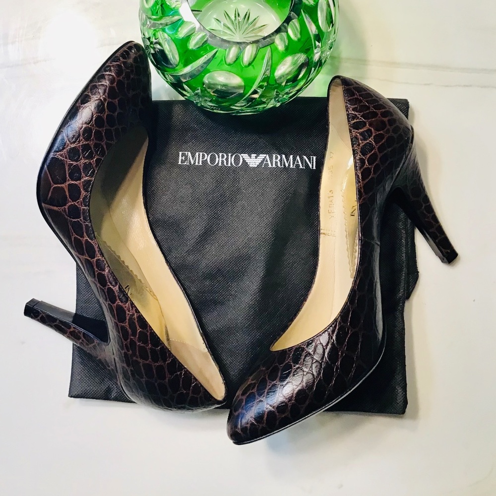 Emporio Armani/authentic heels XEDA13 excellent condition